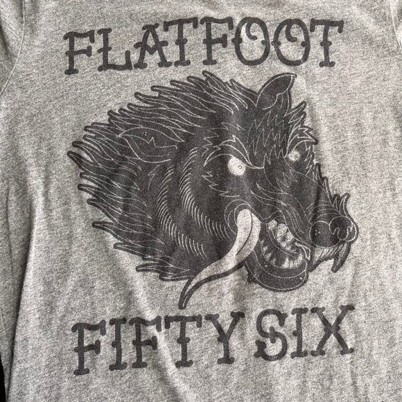 Flatfoot Fifty Six Graphic Band Tee Shirt - Picture 6 of 11